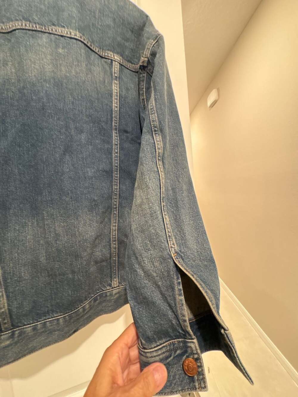 Madewell Classic Denim Jean Jacket Medium Wash Size M - Picture 13 of 13
